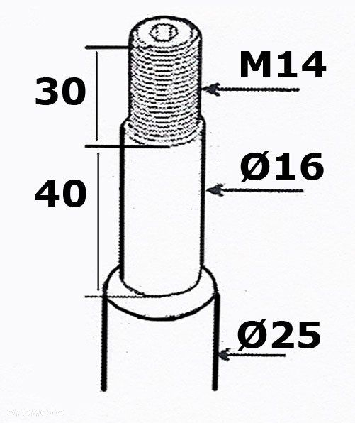 Zawieszenie Gwintowane BMW e34 M14/D16 Gwint - 2