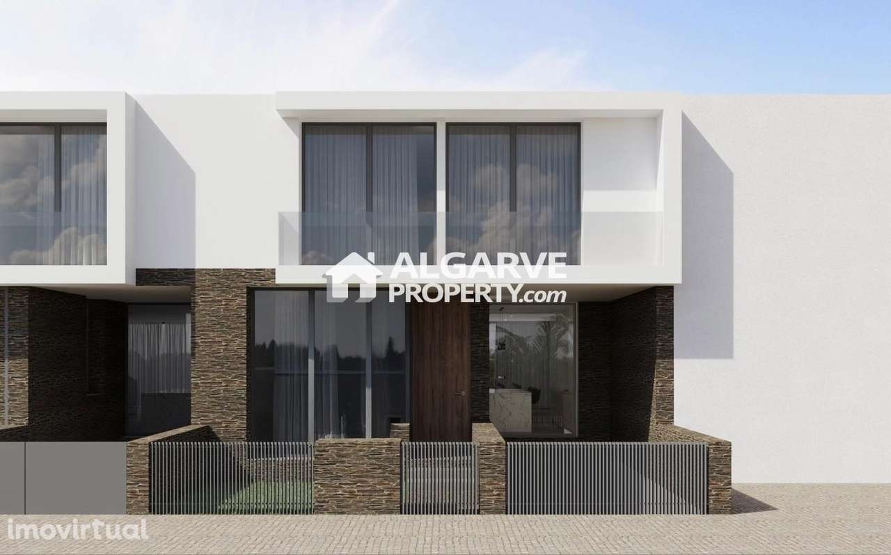 Moradia Geminada T3 com Piscina e Cave no Montenegro, Faro - Grande imagem: 5/14