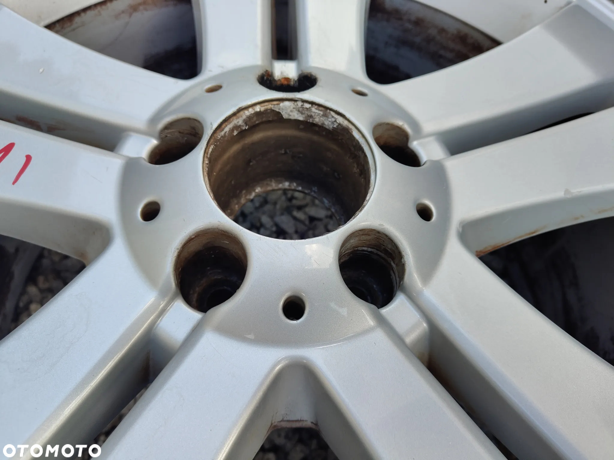 Mercedes Gl X164 Ml w164 Oryginalna Felga Aluminiowa Koło 19 a1644012102 - 7