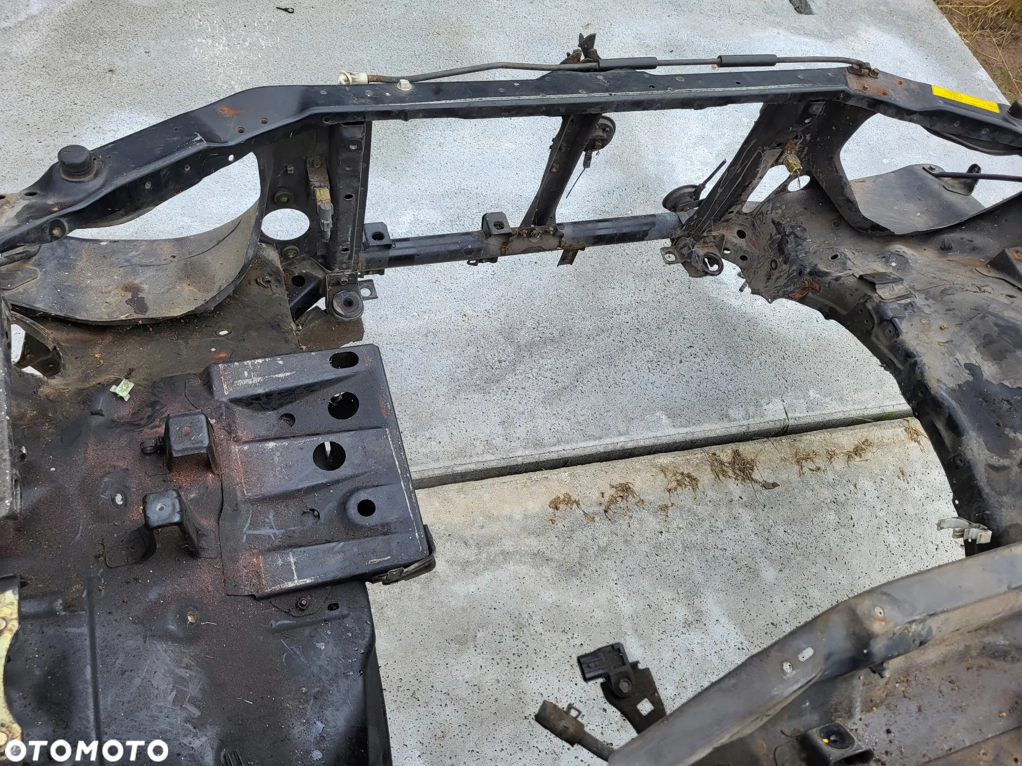 Mitsubishi L200 IV Pas Przedni Wzmocnienie Czołowe - 9