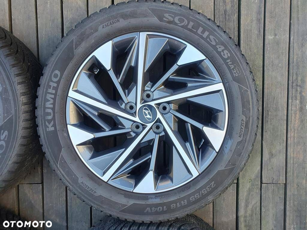 Koła 235/55R18 Hyundai Tuscon Kumho całoroczne 6,7 - 6