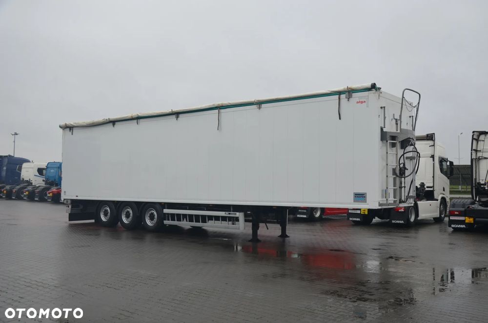 Knapen K100 / RUCHOMA PODŁOGA / WALKING FLOOR / OŚ PODNOSZONA / WABCO / DE 1082 - 2