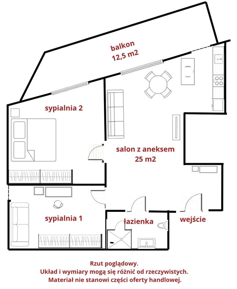Nowy apartament | 3 pokoje | Jezioro Balaton | klimatyzacja