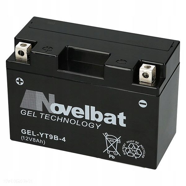Akumulator Novelbat GEL-YT9B-4 8Ah 90A L - 5