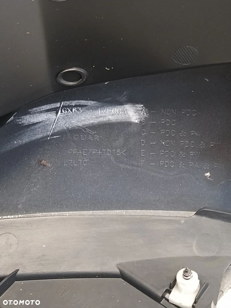 JAGUAR XF X260 ZDERZAK PRZÓD PRZEDNI KOMPLETNY 4XPDC SPRYSKIWACZE GRILL ATRAPA CHŁODNICY ZNACZEK POD RADAR WIĄZKA ORYGINAŁ - 13