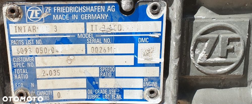 SKRZYNIA BIEGÓW ECOSPLIT 4 Z RETARDEREM DAF XF EURO 6 12S2331TD 15,57-1,00 MANUALNA - 9