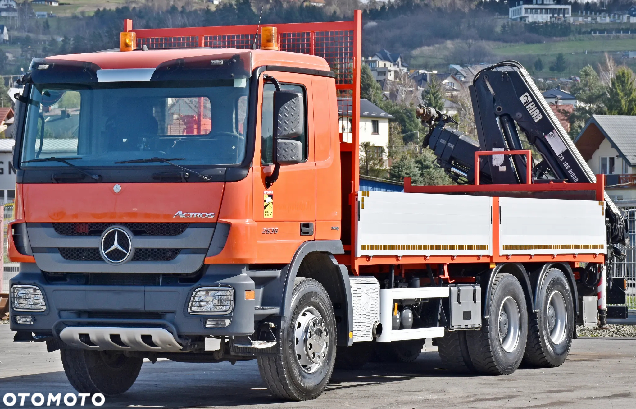 Mercedes-Benz Actros 2636 * HIAB 166 BS - 3 HIDUO + PILOT /6x4 - 4