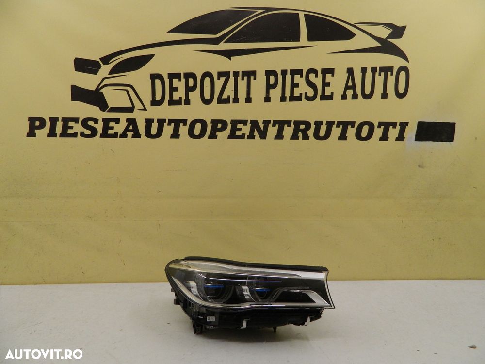 Far dreapta BMW Seria 7 G11 / G12 LASER, 2015, 2016, 2017, 2018, 2019,  cod origine 7483912-01. - 1