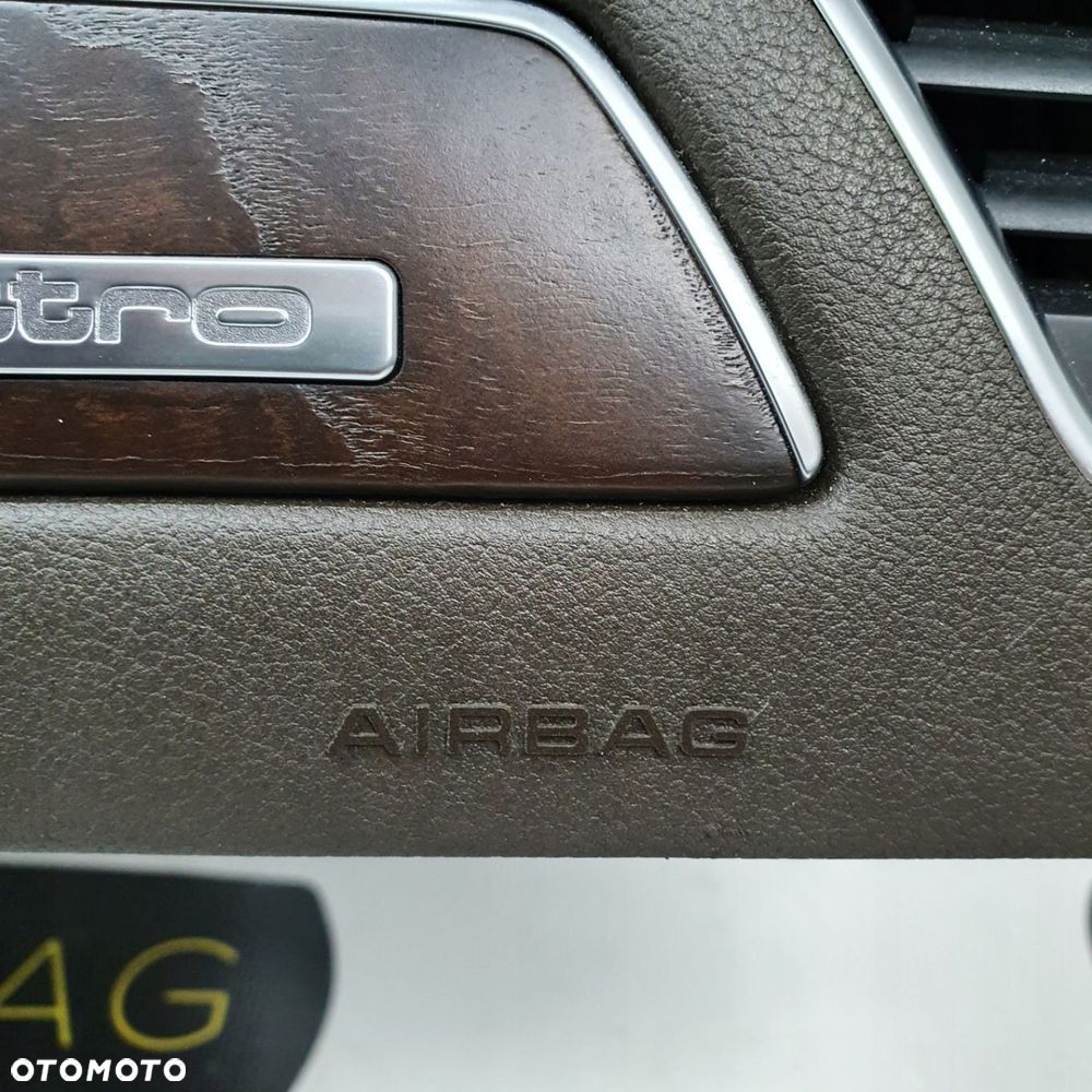 AUDI A4 B8 DESKA ROZDZIELCZA KONSOLA KOKPIT PULPIT PODUSZKI AIRBAG AIR BAG PASY KIT SET - 5