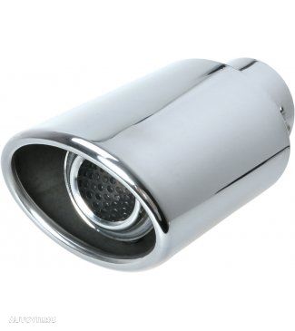 Ornament Toba Automax Cromat Simplu oval 146/128x87x49mm - 1