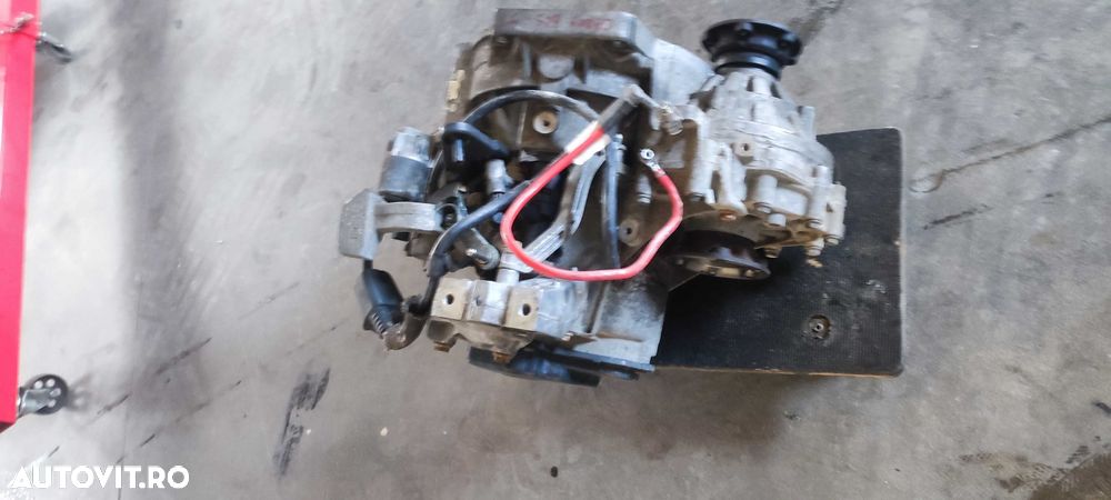 Cutie viteze manuala 5 trepte cu electromotor volkswagen vw caddy 2008 motor 1.9 BLS cod cutie JCS - 5