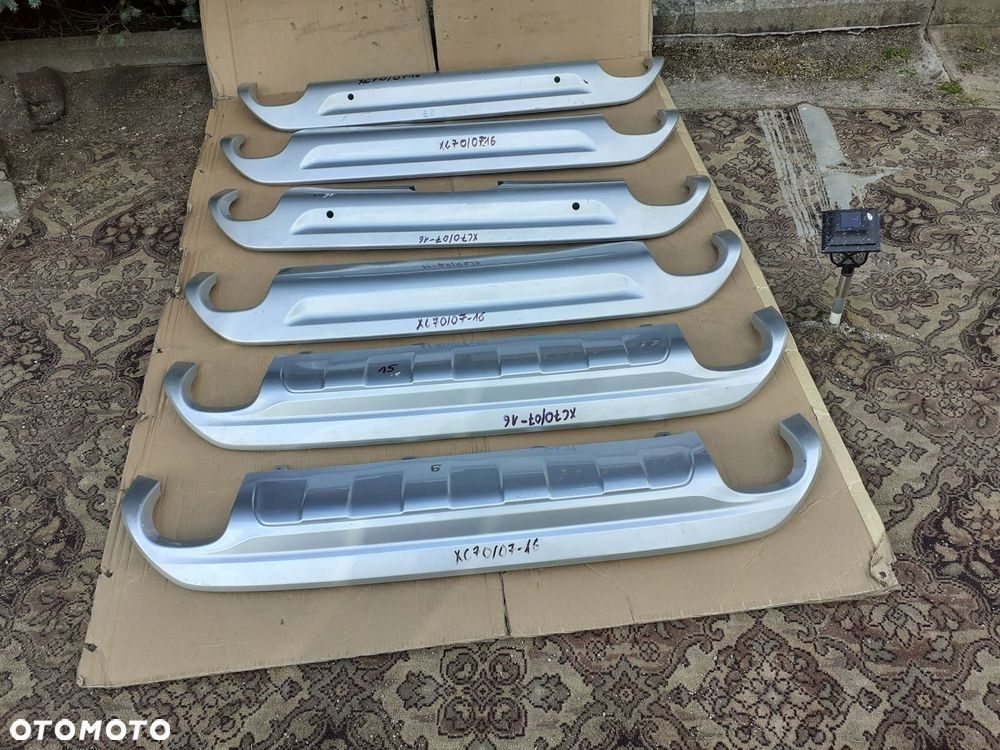 Spoiler dokładka zderzaka tył Volvo XC70 07-16r. - 1