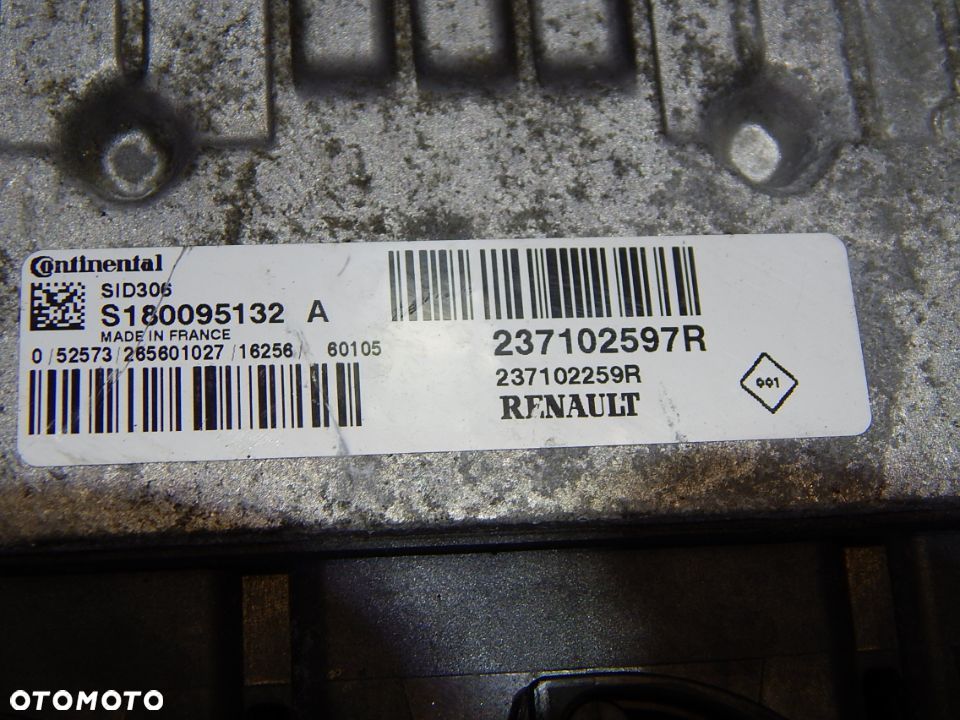 Komputer sterownik Dacia Lodgy 1.5 dci 237102597R Renault nissan 07-18 Łuków części - 2