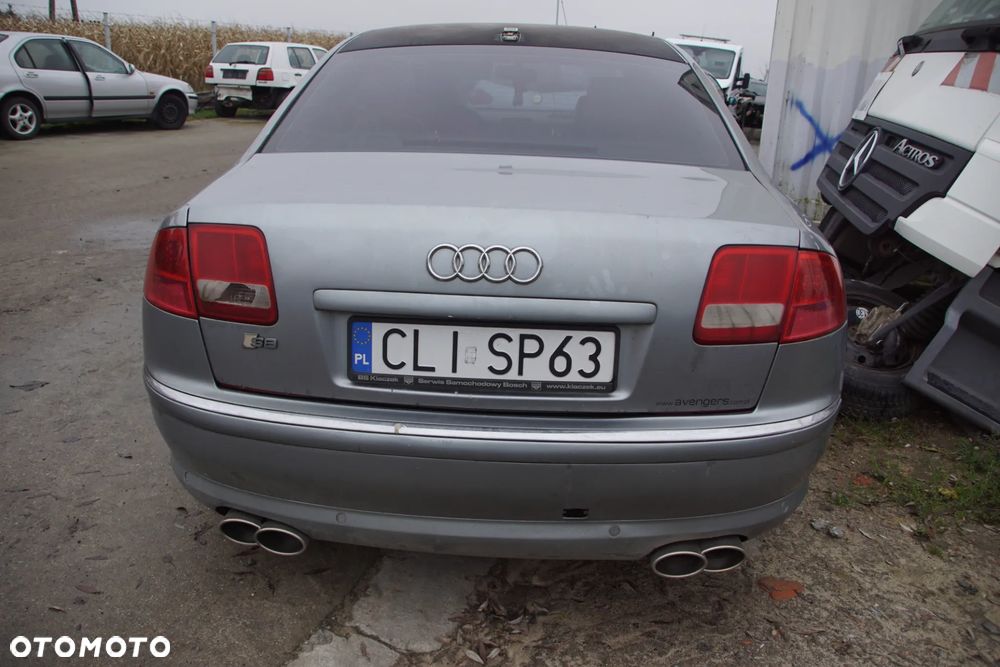 Auto na części 692106889 Audi A8L A8 long 4.2 MPI BGK skrzynia HKT lakier LY7G lampa lampy wydech ulter drzwi maska zderzak pas przedni panel mmi deska skrzynia dół silnika błotnik - 13