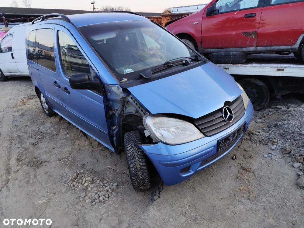 mercedes vaneo 414 maska zderzak lampa grill błotnik drzwi zbiornik paliwa szyba lusterko - 1