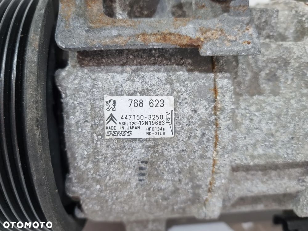 PEUGEOT CITROEN KOMPRESOR SPRĘŻARKA KLIMATYZACJI 447150-3250 - 5