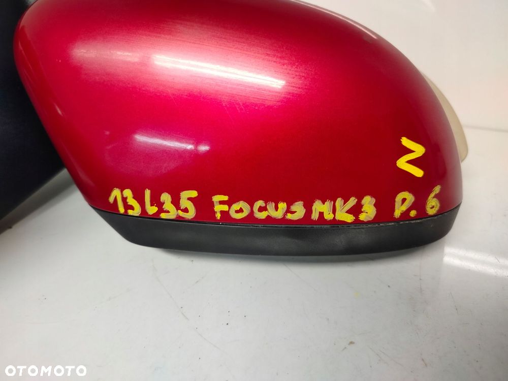 ford focus mk3 6 pin 10r- lusterko prawe zewnętrzne ub - 11
