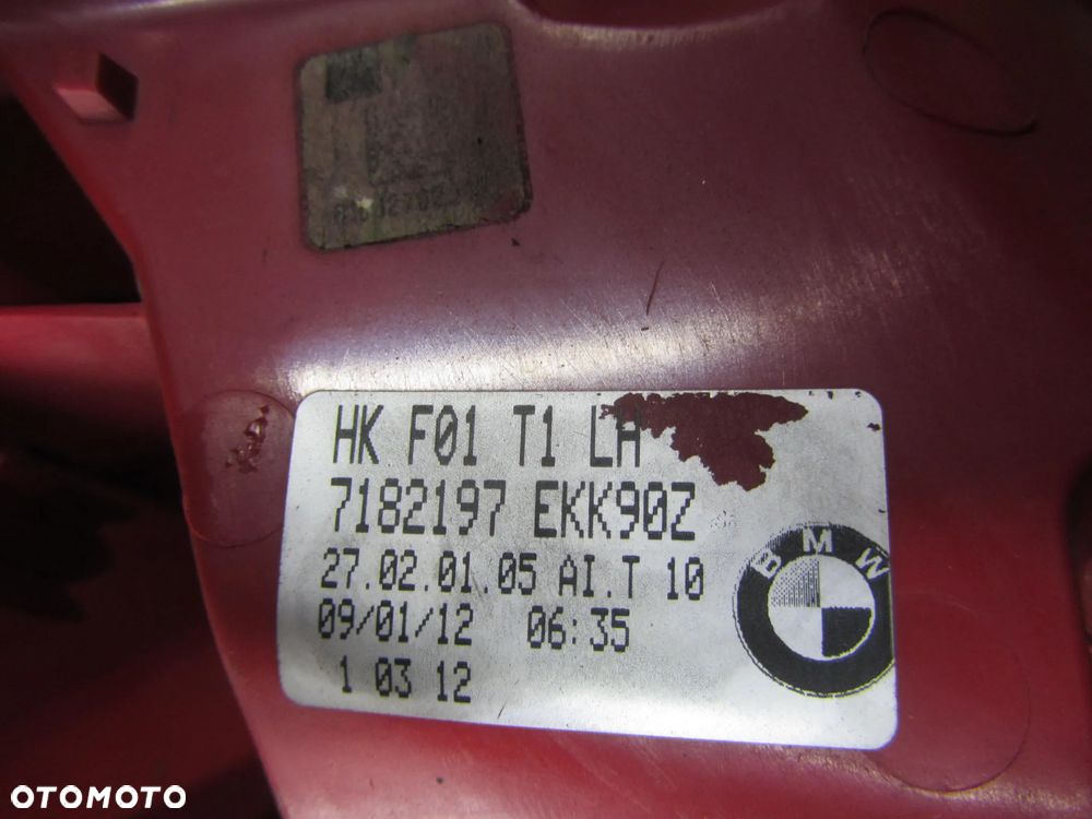 BMW 7 F01 F02 lampy tył komplet 7182197 7182198 7182205 7182206 Europa - 5
