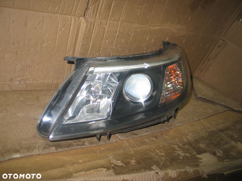 lampa xenon przod saab 93 9-3 2 II lift 07-14r. oryginal europa - 5