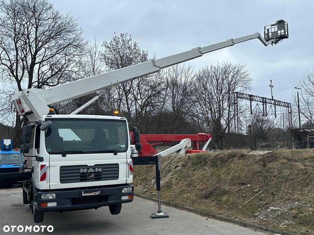 MAN Podnośnik Koszowy Wumag WT300 30Metrów  20m w Bok Zwyżka UDT na Rok! Ogon ! Jak Ruthman GSR Multitel - 1