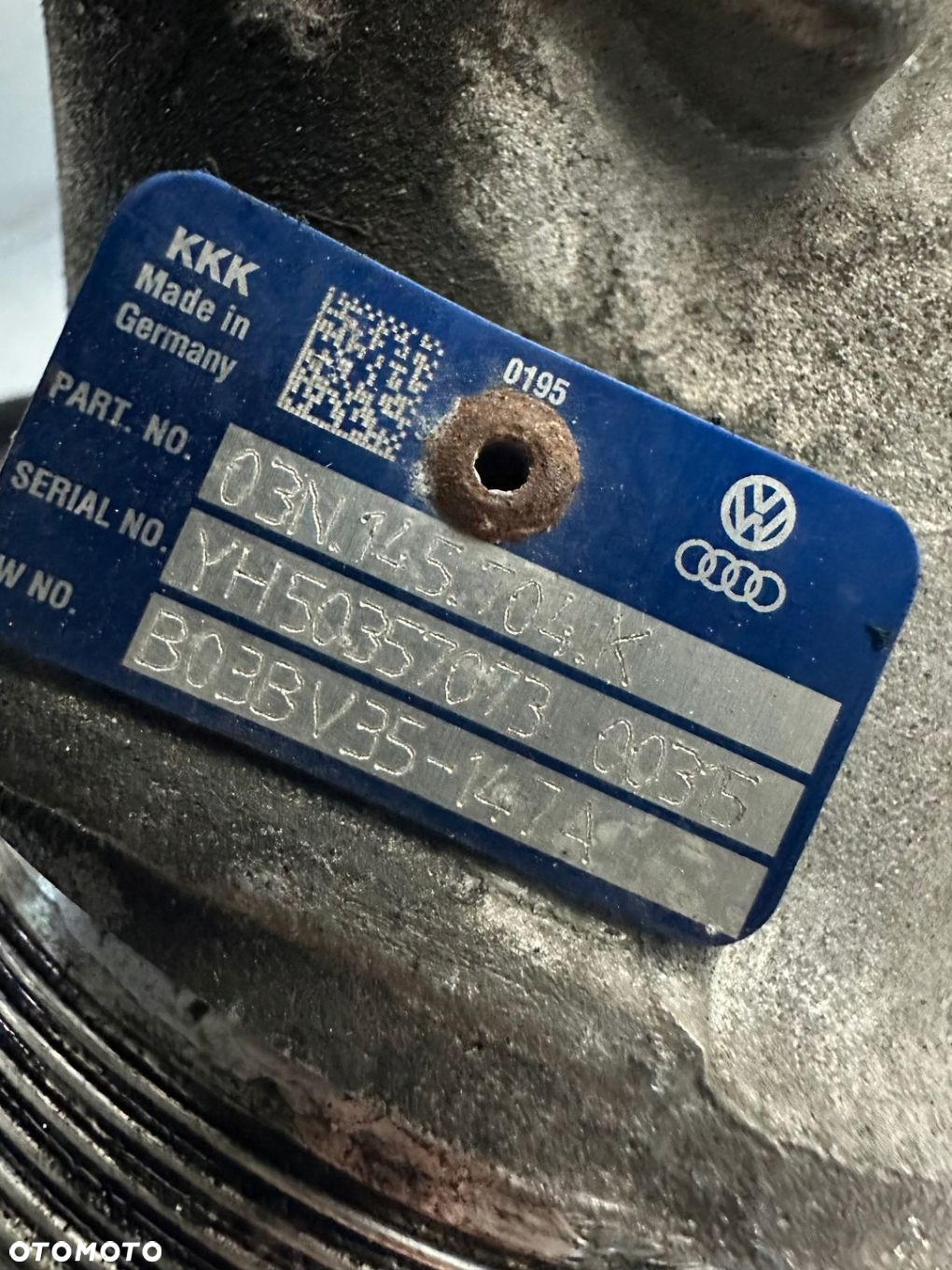 KOMPLET TURBIN BI TURBO TURBOSPRĘŻARKA 03N145704K VW CRAFTER II 7C0 MAN TGE - 3