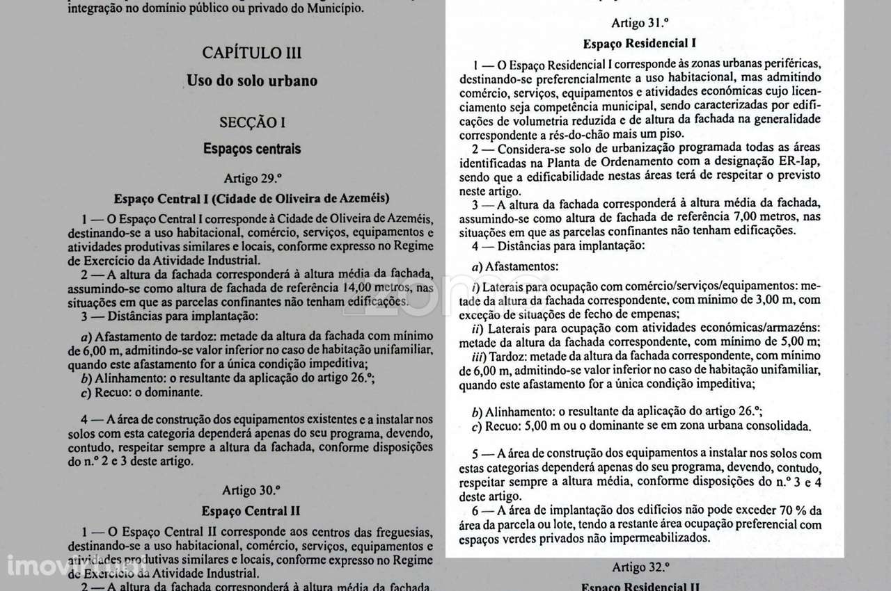 Terreno urbanizável com 3 828 m², em Oliveira de Azeméis - Grande imagem: 5/17