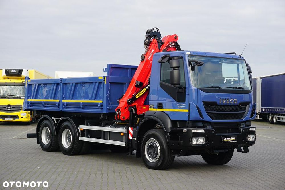 Iveco TRAKKER / 380T41 / E 6 / WYWROTKA + HDS / 6 X 4 / ROTATOR - 33