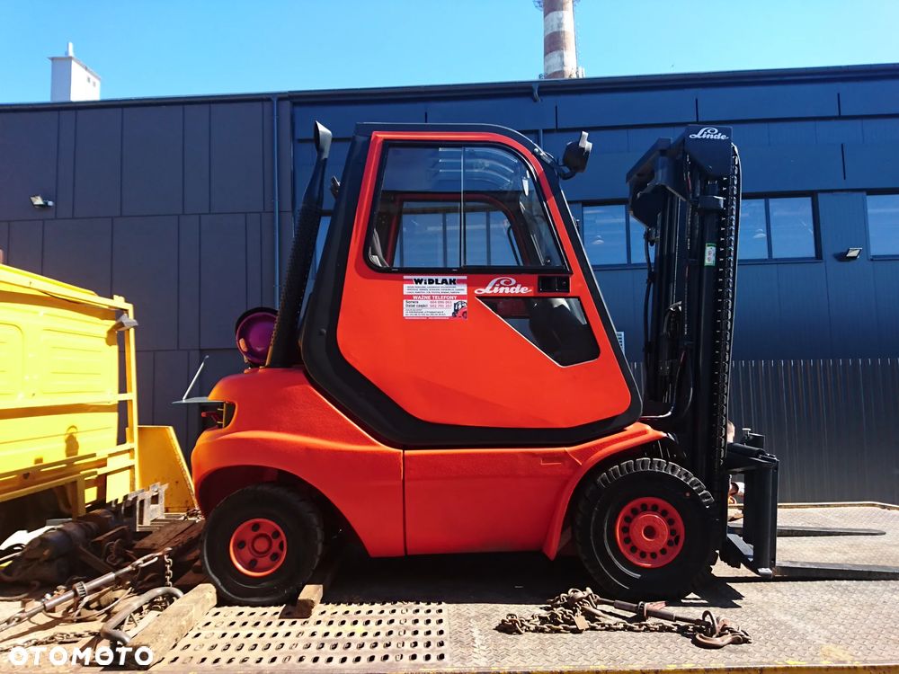Linde [1996] WÓZEK WIDŁOWY LINDE H25T gaz 2,5t - 3