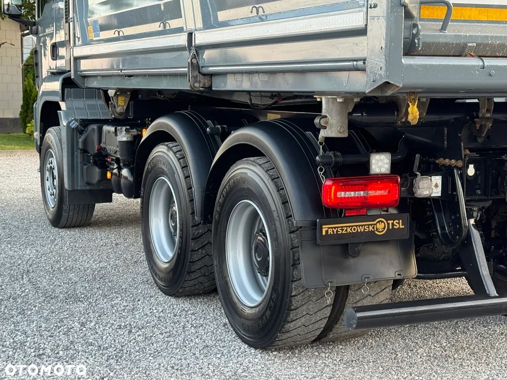MAN TGS 26.470 / 6X4 / BORDMATIC -MEILLER-KIPPER 3-STRONNY / LODÓWKA / NAWIGACJA - 24