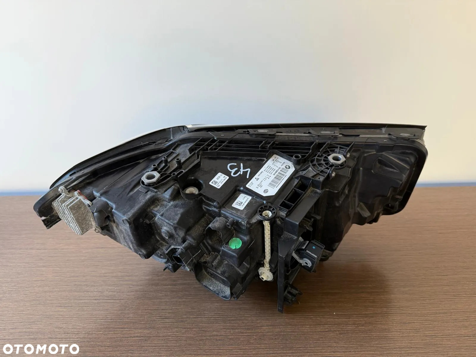 LAMPA LEWA PRZÓD PRZEDNIA BMW 5 G30 G31 BLACK SHADOW LCI 5A388E302 - 6