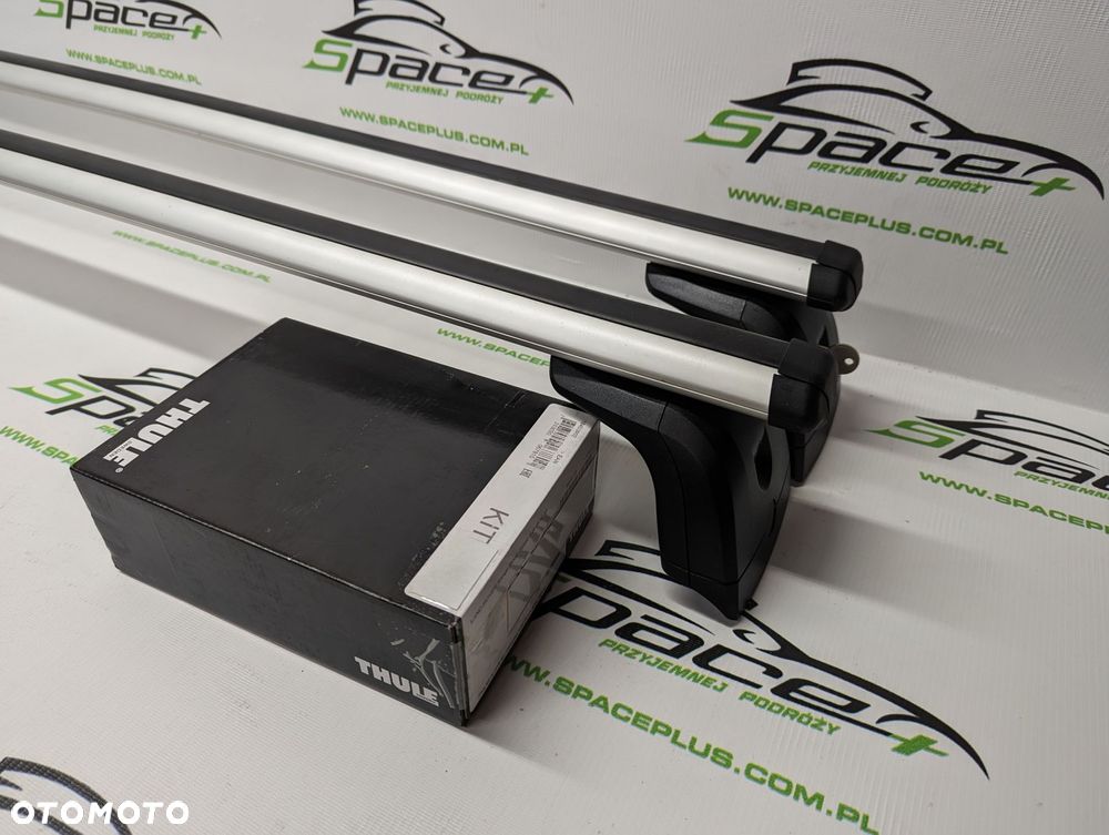 Bagażnik dachowy Thule: belki 869 + Kit dopasowujący 183159 + Stopy 751 - 1