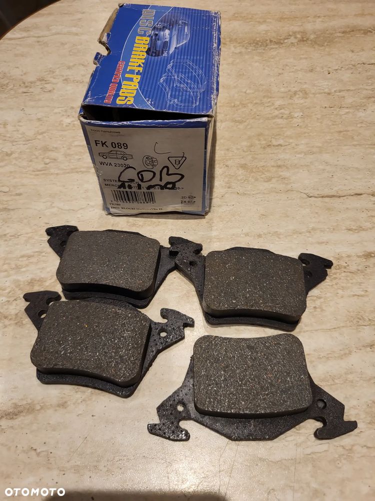 23020 Klocki hamulcowe kpl. tył  tylne MERCEDES V (638/2), VITO (W638) 2.0-2.8 02.96-07.03 - 3