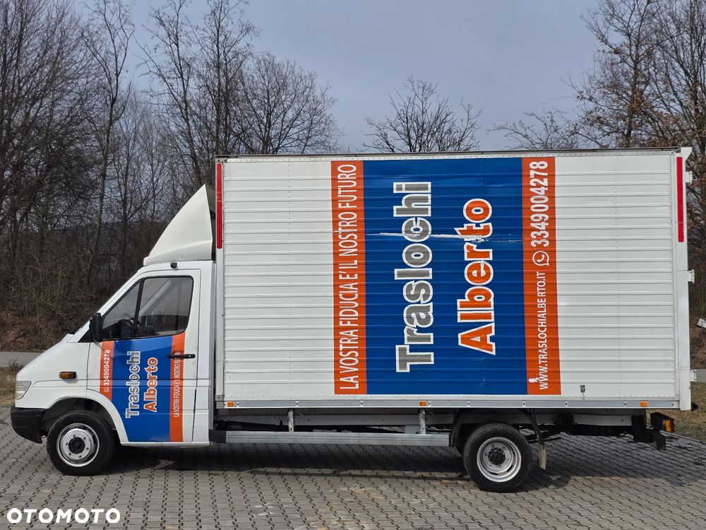 Mercedes-Benz Sprinter 412 D Kontener 4.50 M ! Klima ! Bez Korozji  ! Z Włoch ! Super Stan  ! - 4