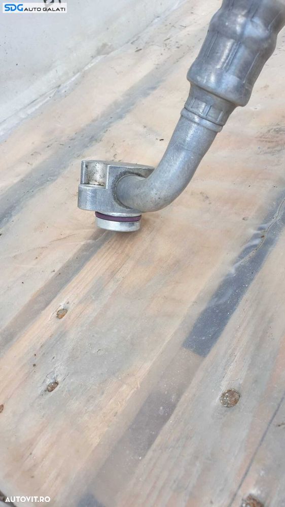 Furtun Conducta Compresor Radiator AC Aer Conditionat Clima Skoda Superb 2 2.0 TDI BMM 2008 - 2015 Cod 1K0820743CD [D0905] - 3