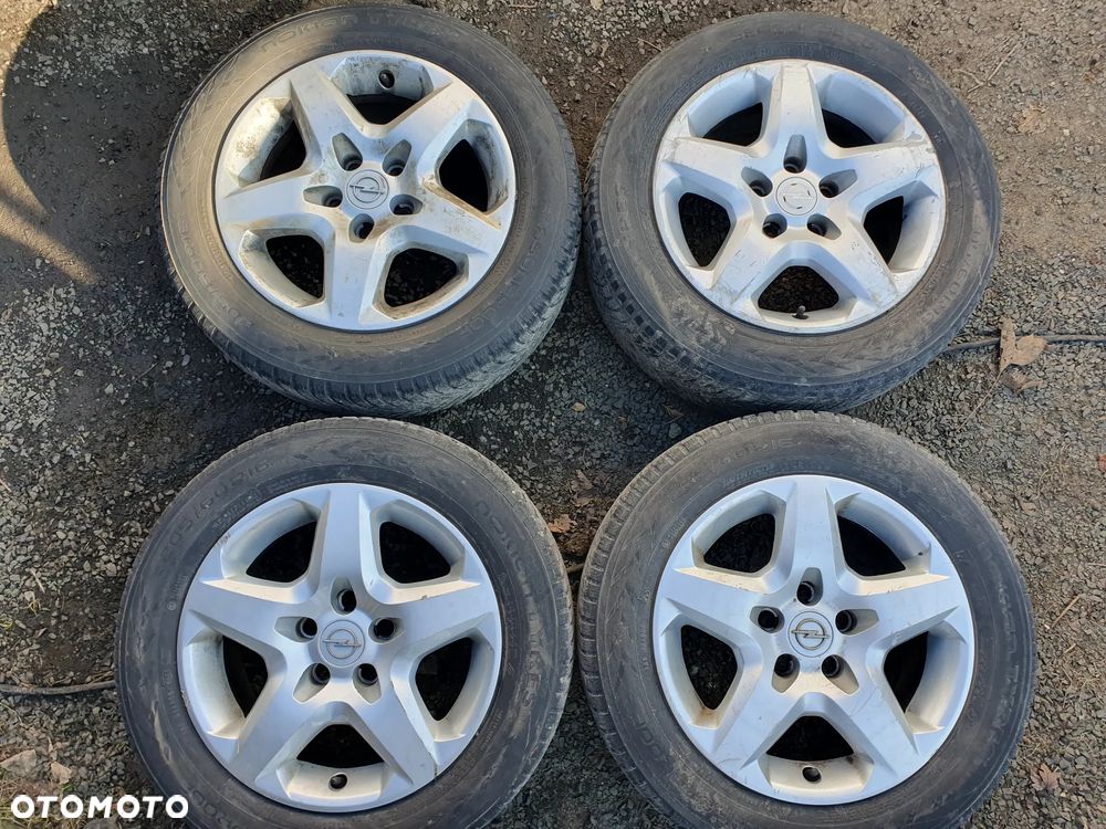 OPEL R16 FELGI STRUKTURALNE 4SZT 5x110 KOŁPAKI - 1