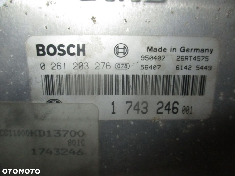 Komputer sterownik silnika 0261203276 BMW E36 - 3
