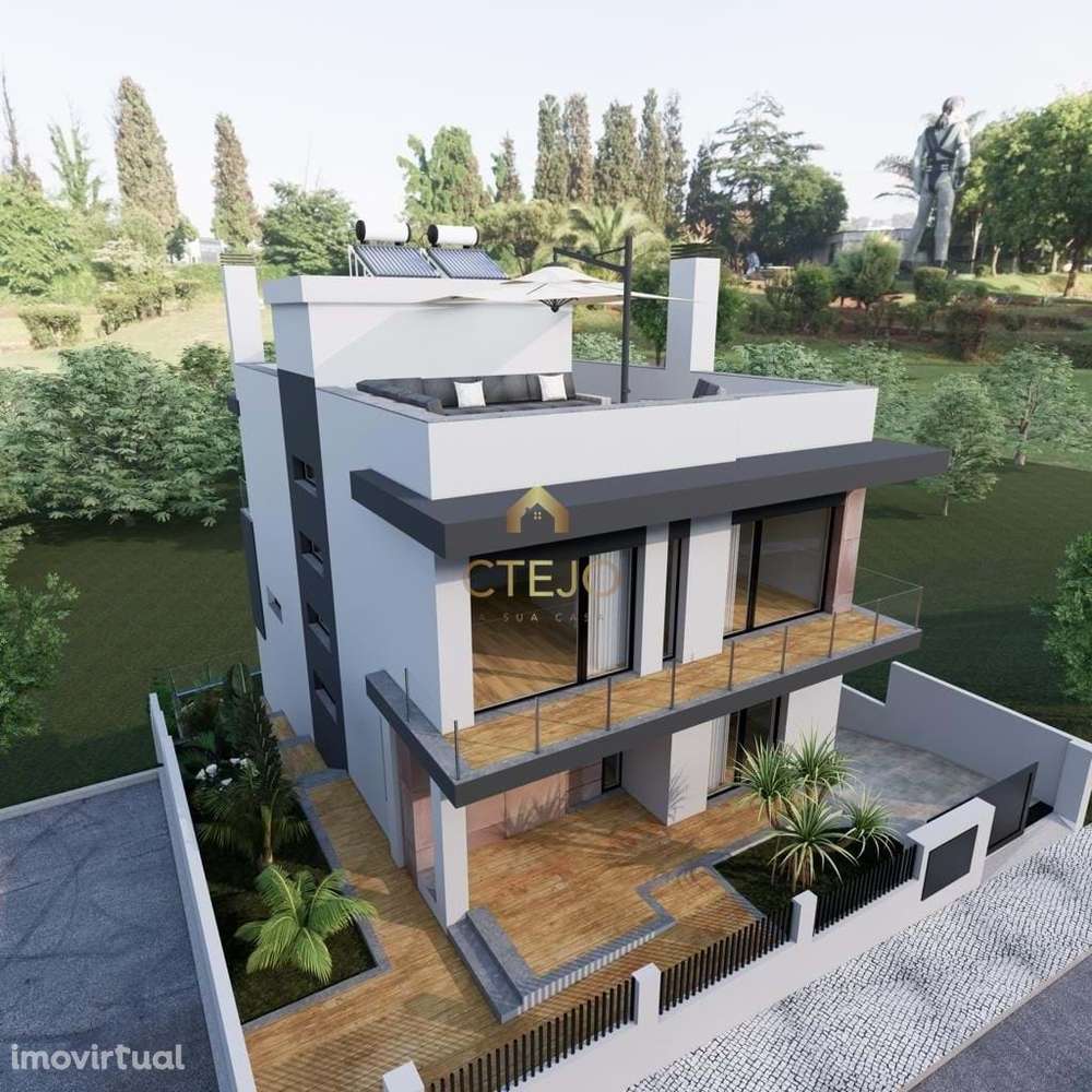 Moradia T4 (3 suites) com PISCINA e ROOFTOP em Vialonga - Grande imagem: 2/9