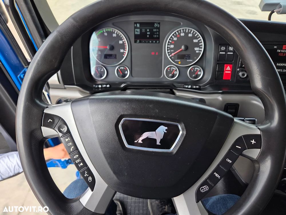 MAN TGS 18.510, 2020, 358.880km, KIT BASCULARE, Cutie viteze AUTOMATA+INTARDER 6 trepte, Frigider, Goarne, Jante Aluminiu, Rezervor aluminiu 600l, anv 315/80R22,5 80% ok, 510 CP euro 6 -2 ANI GARANTIE, posibil leasing 4 ani, STARE BUNA-PROMOTIE 37900 Eur - 24