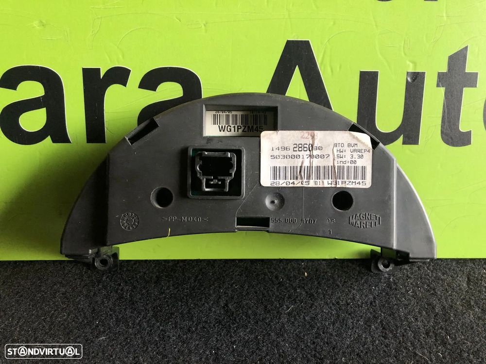 PEUGEOT 807 CITROEN C8 DISPLAY QUADRANTE - Z374 - 4