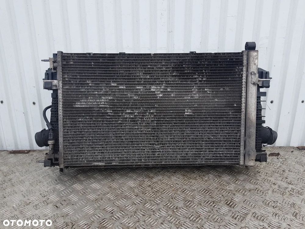 Chłodnica Wody Wentylator Klima Komplet Astra J Diesel - 1