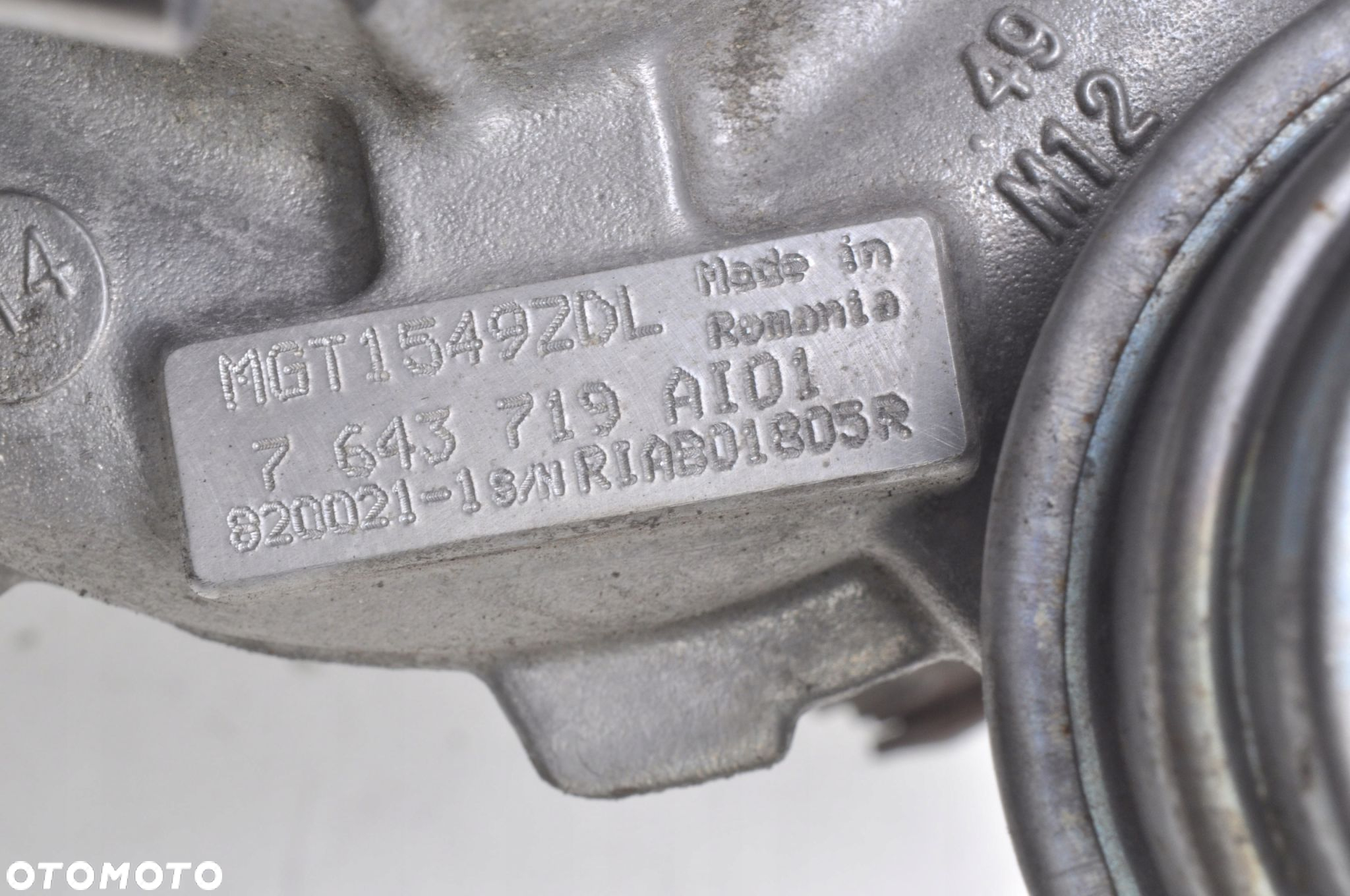 BMW F20 F21 F30 F31 1.6 16V 100kW 136KM TURBINA 7643719 N13B16A 107tys km - 4