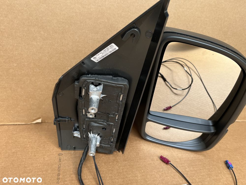 LUSTERKO VW CRAFTER II 7C0 MAN TGE 6PIN PRAWE 7CB857388BB DŁUGIE PLANDEKA 2 ANTENY - 6