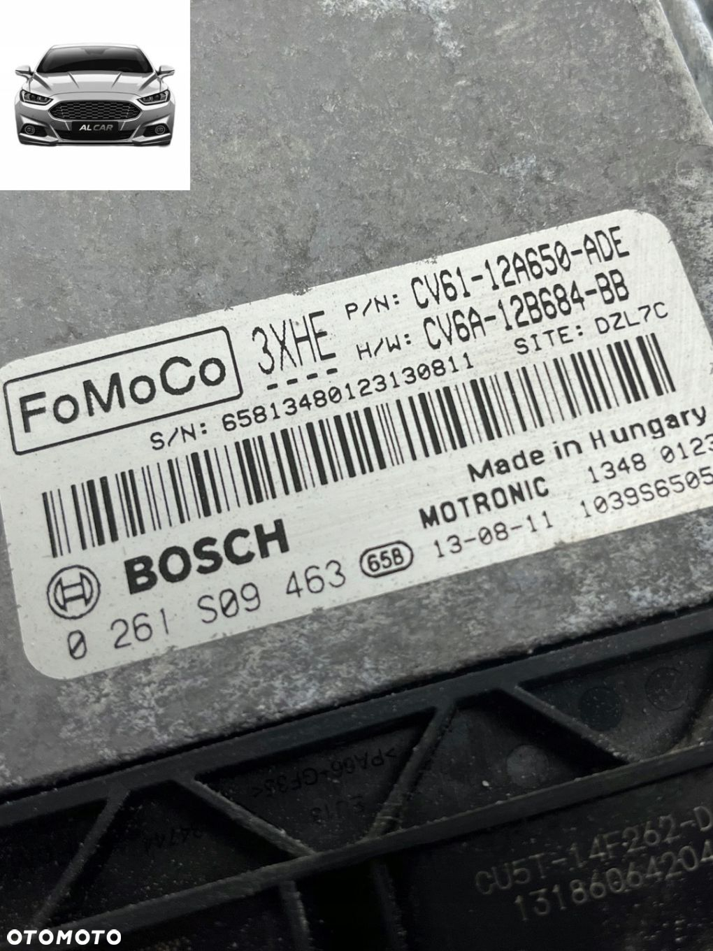 STEROWNIK SILNIKA 1.0 ECOBOOST CV61-12A650-ADE - 2