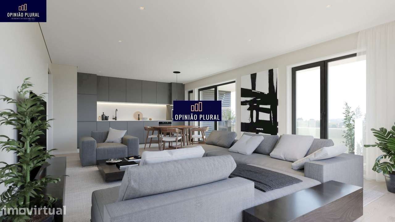 Apartamento T1 de Luxo a 500m da Praia em Valadares - Grande imagem: 4/12
