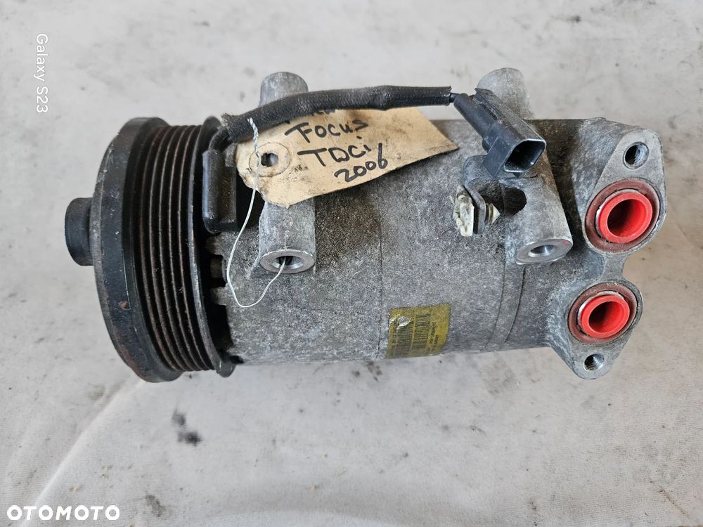 Sprężarka pompa klimatyzacji Ford Focus Mk2 C-Max 1,6 TDCI 3M5H-19D629-KF 3M5H-19D629-KE - 2