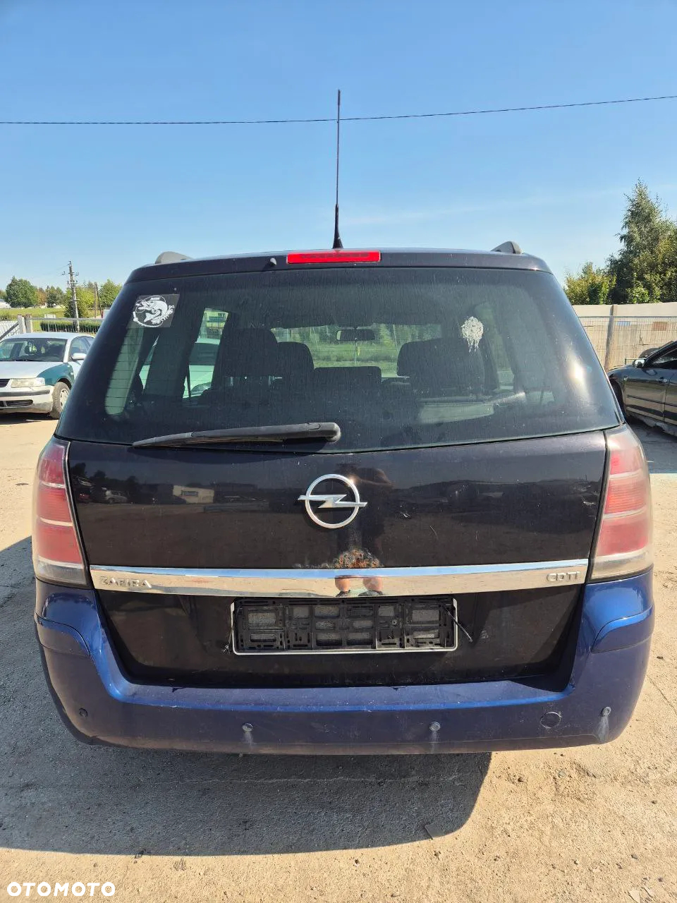 DAWCA CZESCI OPEL ZAFIRA 1.9CDTI W KOLOR 21B - 22