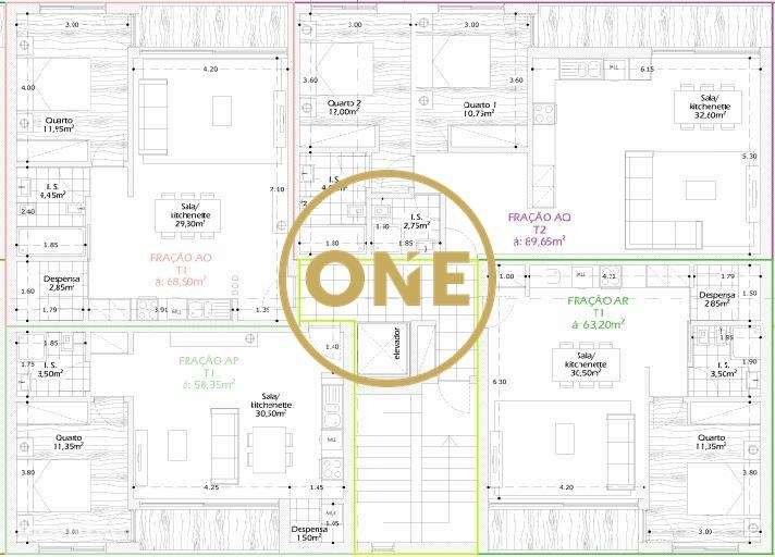 Apartamento T2 em Calendário - Grande imagem: 2/6