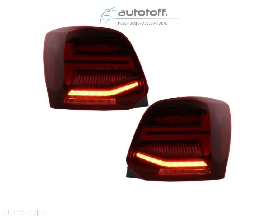 Pachet exterior compatibil cu VW Polo 6R 6C (2009-2017) R-Line Design - 12