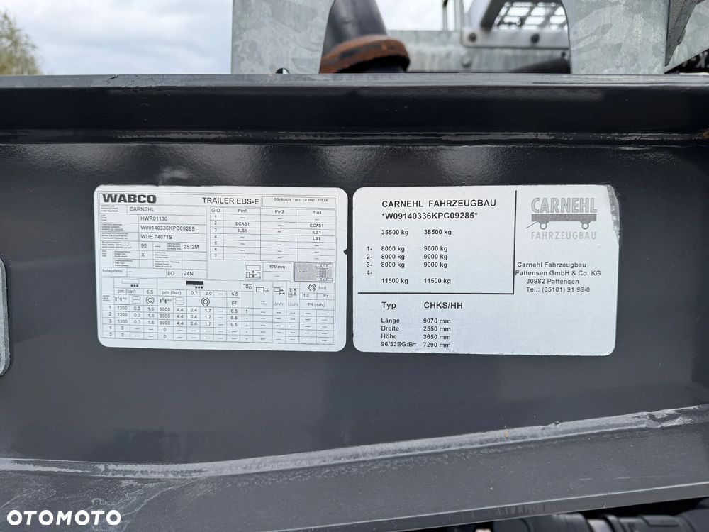 MAN TGS 18.460, 4x4 - STAŁY NAPĘD + CARNEHL METALOWA, - 18