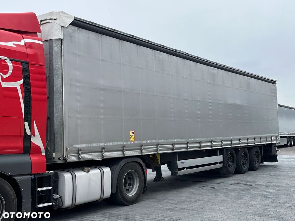 Schmitz Cargobull SCB / 2021 / FIRANKA/ OS PODNOSZONA / CERTYFIKAT XL / ZADBANA - 2